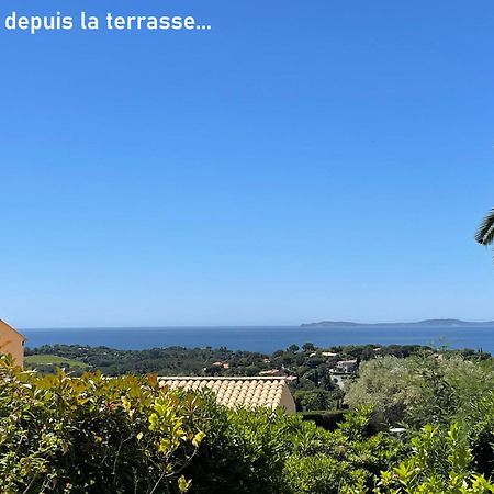 Appartement Rdc Terrasse Vue Panoramique Mer La Croix-Valmer Exterior foto