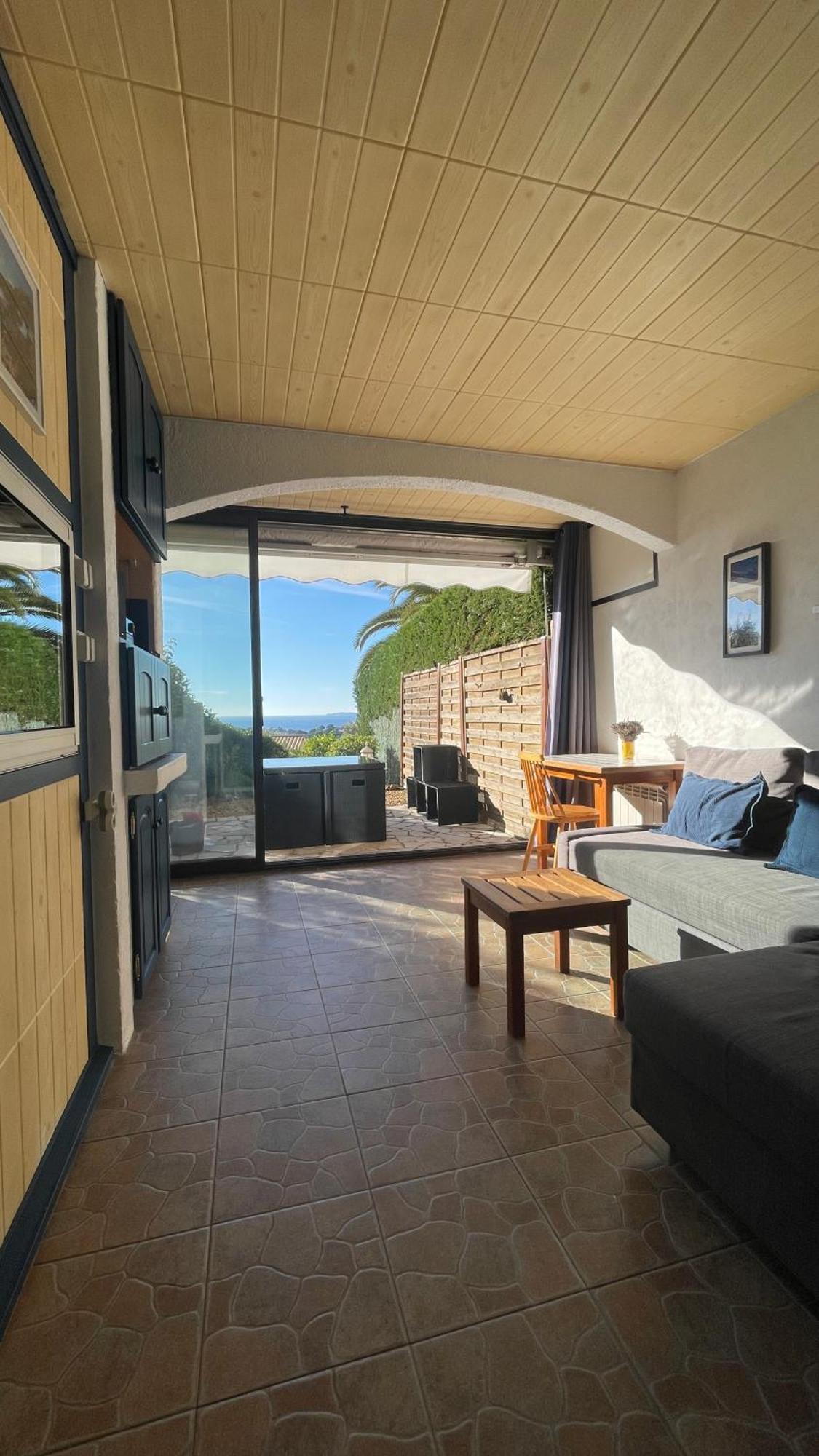 Appartement Rdc Terrasse Vue Panoramique Mer La Croix-Valmer Exterior foto